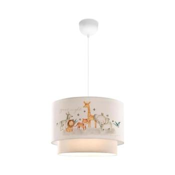 Gyerek csillár CANDY 1xE27/40W/230V fehér/barna 780SGN4659 kép