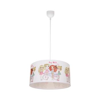 Gyerek csillár GIRLS VIBES 1xE27/60W/230V átm. 40 cm lányoknak H0981 kép