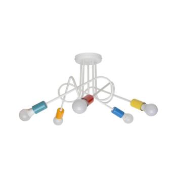 Gyerek csillár OXFORD 5xE27/15W/230V W-2016/5 WT+MIX/H kép