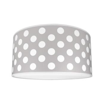 Gyerek mennyezeti lámpa DOTS GREY 2xE27/60W/230V szürke 192 kép