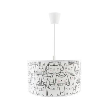 Gyereklámpa CATS 1xE27/60W/230V kábellel 0920 kép