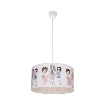 Gyerekszoba csillár GIRLS VIBES 1xE27/60W/230V, átmérő 40 cm — lányoknak H0987 kép