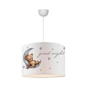 Gyerekszobai csillár CANDY 1xE27/40W/230V fehér/barna 780SGN4671