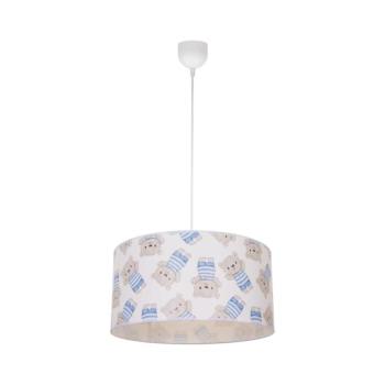 Gyerekszobai csillár KIDS ROOM 1xE27/60W/230V, Ø 40 cm, mackó H0936 kép