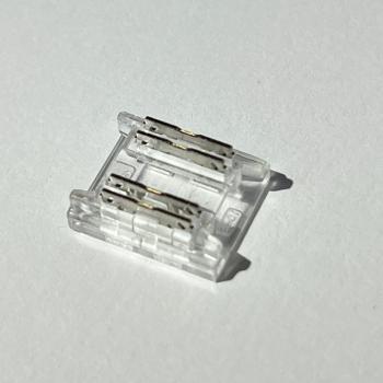 Gyorscsatlakozó , 10 mm-es RGB DOTLESS COB LED szalaghoz , 4 pólusos , szalag-szalag toldáshoz , IP20/IP65 , MULTI SNAP kép