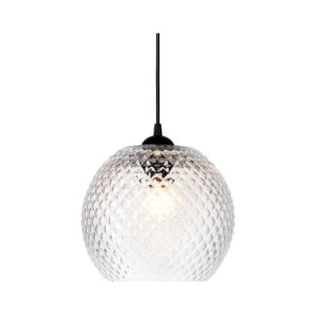 Halo Design 718436 - Kábeles függeszték NOBB 1xE27/40W/230V Ø 22 cm átlátszó 718436 kép