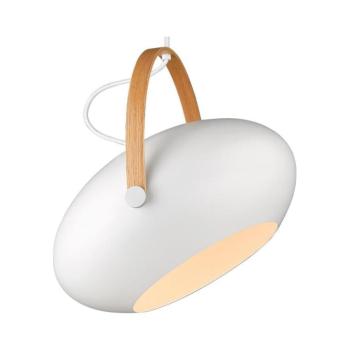 Halo Design 734375 - Csillár kábellel DC 1xE27/40W/230V átmérő 40 cm fehér/tölgy 734375 kép