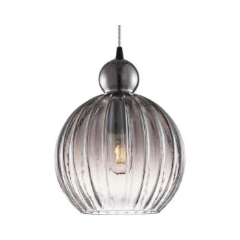Halo Design 737338- BALL BALL kábelen függesztett csillár, 1xE27/40W/230V, Ø 32 cm, füstszürke 737338 kép