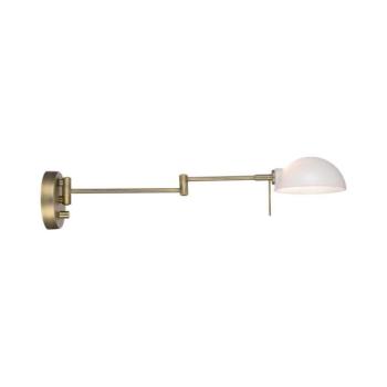 Halo Design 740222 - KJOBENHAVN fali lámpa 1xG9/28W/230V, sárgaréz 740222 kép