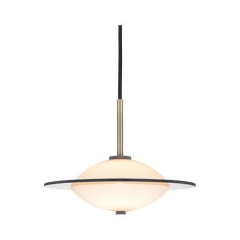 Halo Design 743599 - ORBIT kábeles csillár 1xG9/7W/230V átm. 24 cm fehér/sárgaréz/füst. 743599 kép
