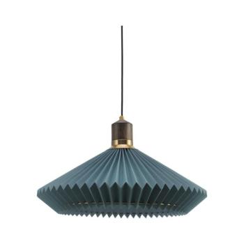 Halo Design 744275-Kábeles csillár PARIS 1xE27/60W/230V Ø 56 cm kék/sárgaréz/tölgy 744275 kép