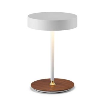 Halo Design 745760- LED dimmelhető, újratölthető lámpa ON THE MOVE LED/2,5W/4000 mAh fehér/fa 745760