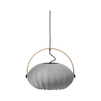 Halo Design 746354 - Kábelre függesztett csillár DC 1xE27/40W/230V átm. 40 cm szürke/tölgy 746354 kép