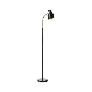 Halo Design 746866 - Állólámpa VOGUE 1xE27/40W/230V fekete/sárgaréz 746866