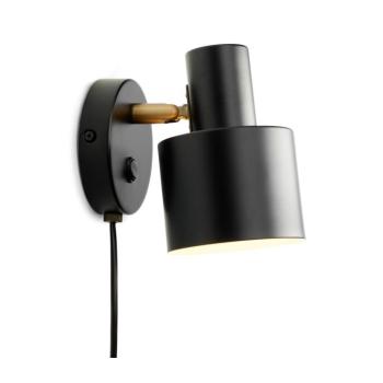 Halo Design 746880 - VOGUE fali spotlámpa 1xE27/40W/230V fekete/sárgaréz 746880 kép