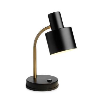 Halo Design 746927 - VOGUE asztali lámpa 1xE27/40W/230V fekete/sárgaréz 746927 kép