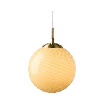 Halo Design 748365 - Zsinóros csillár CANDY 1xE27/25W/230V átm. 20 cm bézs/sárgaréz 748365 kép