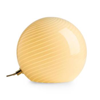 Halo Design 748808 - Asztali lámpa CANDY 1xE14/25W/230V Ø 20 cm bézs 748808 kép