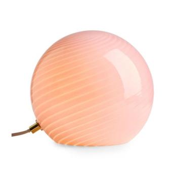 Halo Design 748815 - CANDY asztali lámpa 1xE14/25W/230V, átmérő 20 cm, rózsaszín 748815 kép