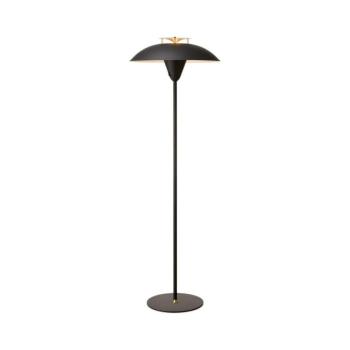 Halo Design 748976 - STEPP állólámpa 1xE27/28W/230V fekete/sárgaréz 748976 kép