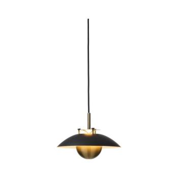 Halo Design 749034-LED Dimmelhető STEPP kábeles függőlámpa LED/12W/230V Ø24 cm fekete/sárgaréz 749034 kép