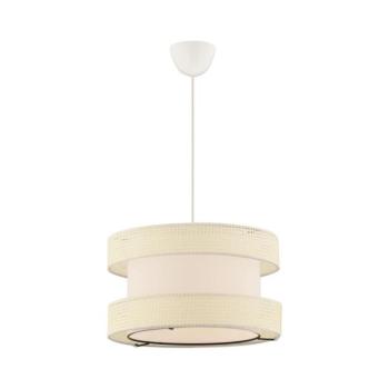 HALO kábeles függőlámpa 1xE27/60W/230V krémszínű 390FLH2462 kép