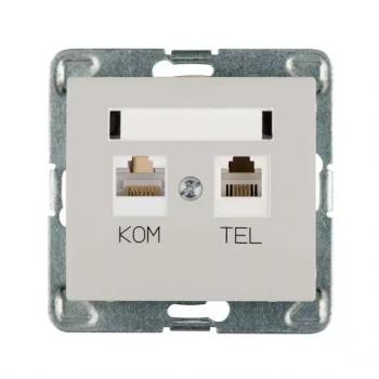 HÁLÓZATI ÉS TELEFONCSATLAKOZÓ GPKT-1D/M.JB SIGMA kép
