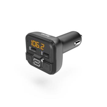 HAMA 14163, HAMA FM TRANSZMITTER (USB, AUX, +TÖLTÉS FUNKCIÓ 1A) kép