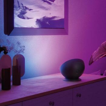 Hama Smart LED asztali világítás, fekete WLAN, RGBW, dimmelhető kép