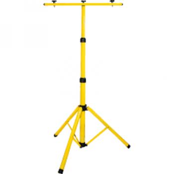 Három lábú állvány LED reflektorhoz , 2 fejes tripod , sárga kép