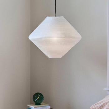 HAY Diamond lámpabúra, Ø60 cm, fehér, papír/bambusz kép