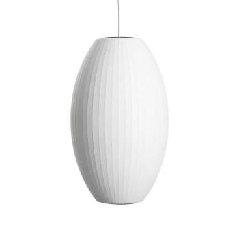 HAY Nelson Cigar Bubble M függő lámpa, Ø 33 cm, fehér kép