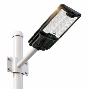 Hayami KL25-294 300W napelemes LED utcai lámpa – távirányítós kültéri reflektor IP65 vízálló kivitelben (BBV) kép