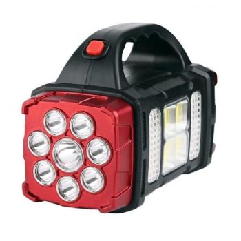 HB-1678 extra erős fényű, 108 LED-es, napelemes kézilámpa és power bank – praktikus lámpa kempingezéshez, horgászathoz, szereléshez (BBD) kép