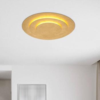 Heda LED mennyezeti lámpa, Ø 49 cm, arany színű, fém kép