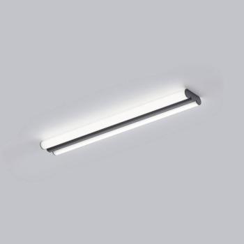 Helestra LED tükör lámpa LOOM, hosszúság 60 cm, fekete, IP44 kép