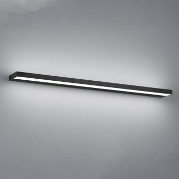Helestra Slate LED fali lámpa, matt fekete 90 cm kép