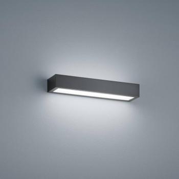 Helestra Theia LED fali lámpa, matt fekete 30 cm kép