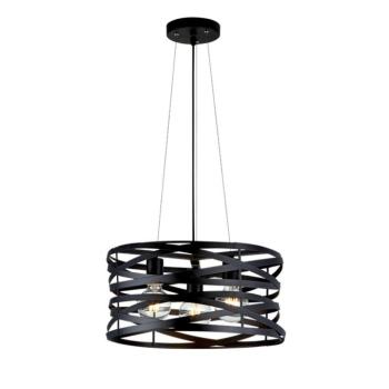 HELIX FÜGGESZTÉK 3XE27 FEKETE kép