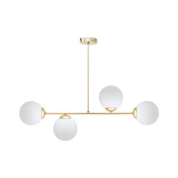 HEXE Csillár rúdon FIRA 4xE27/60W/230V arany 0777 kép