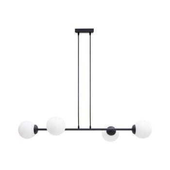 HEXE Csillár zsinóron FIRA 4xE27/60W/230V fekete 0782 kép