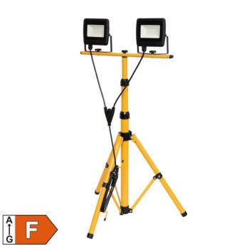 Home FLL STAND 2/30 állványos LED fényvető, 0,8 – 1,7 m, 2 x 30 W, 2 x 2400 lm, kül- és beltéri kép