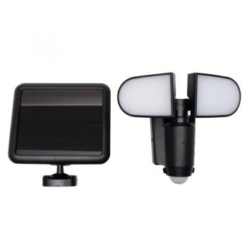 Home FLP 5 SOLAR, szolárpaneles LED reflektor, PIR mozgásérzékelő, 500 lm, forgatható reflektorok, 1500 mAh, ~60 perc üzemidő kép