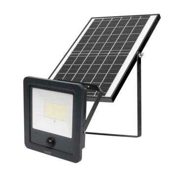 Home FLP1800SOLAR napelemes LED reflektor, 112 db SMD LED, 1800lm, mozgásérzékelő, IP65 védettség, szolárpanel, távirányítható kép