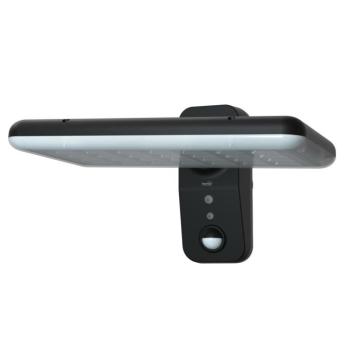 Home FLP2000SOLAR szolár paneles LED reflektor, PIR mozgásérzékelő, 2000 lumen, 112 db SMD LED, 2 üzemmód, IP65 kép