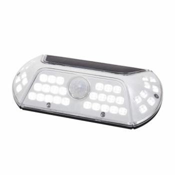HOME FLP301SOLAR napelemes LED reflektor, 40 db SMD LED, 300 lumen, PIR mozgásérzékelő, IP44, 18650-es akkumulátor kép