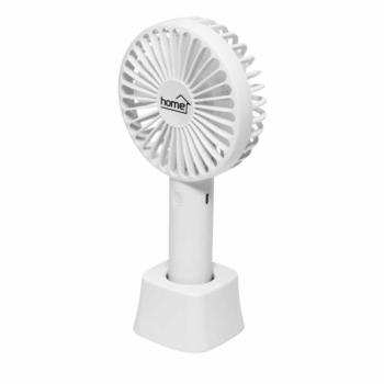 HOME HF9C kézi ventilátor, akkumulátoros, 4 W teljesítmény, 3 sebesség, 9 cm-es lapátátmérő kép