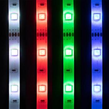HOME LED szalag, 5m, RGB, szett, 150LED kép
