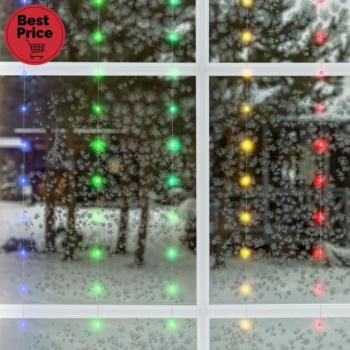 Home MLF 240 RGB SMART micro LED-es fényfüggöny, 3×2,4 m / 240 RGB micro LED, smart, távirányító, USB csatlakozó, beltéri kivitel kép