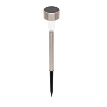 HOME MX843 napelemes kerti lámpa, fém, 1 db melegfehér LED, 24db/display, cserélhető AAA akkumulátor kép
